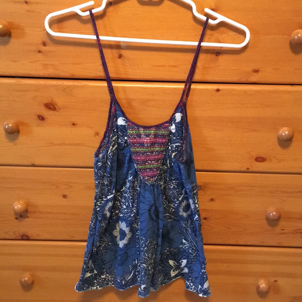 Free People floral tank